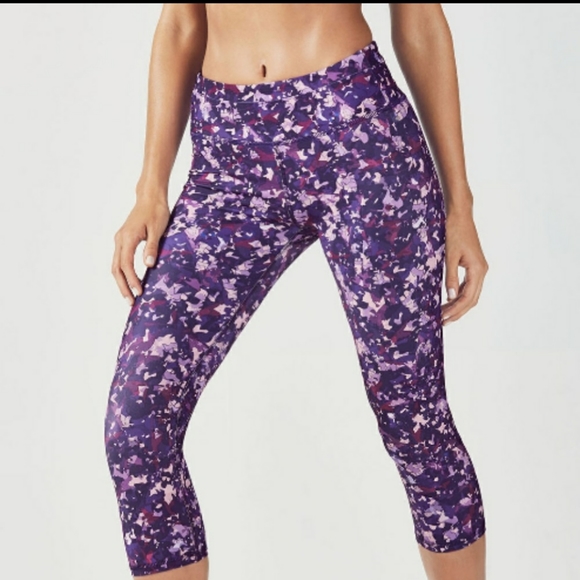 Fabletics Leggings - Purple Camouflage - Picture 2 of 7